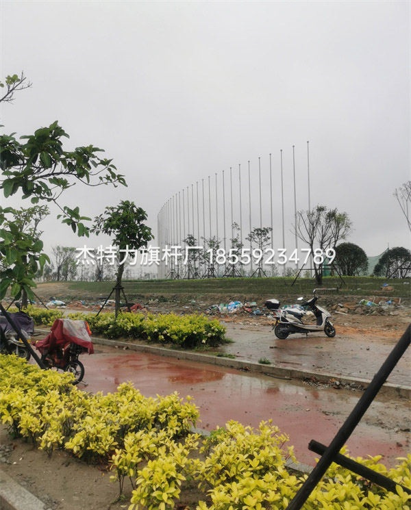 杰特力-會展中心旗桿