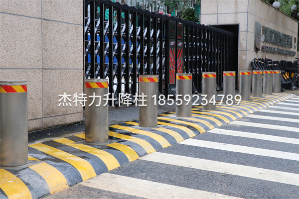 杰特力-油庫門口擋車防撞升降柱