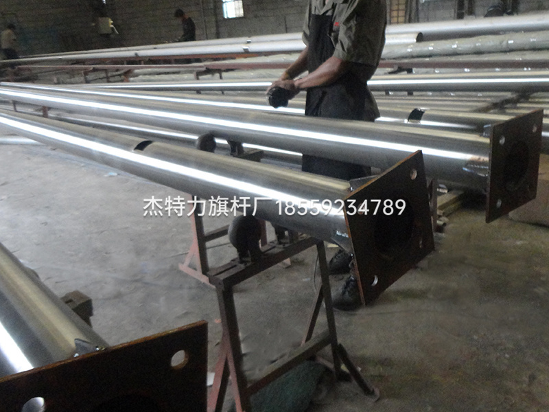 杰特力-旗桿生產(chǎn)車間