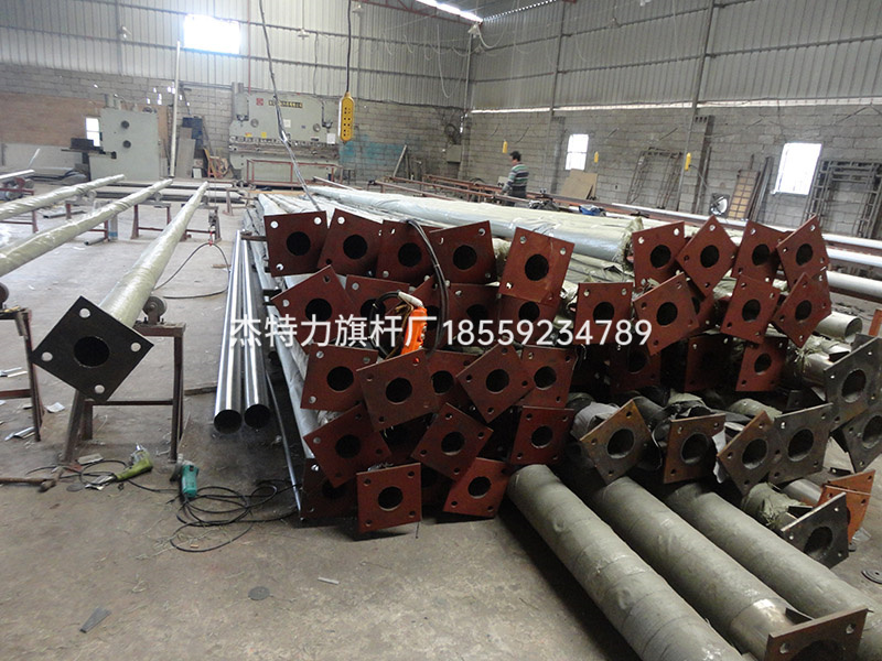 杰特力-旗桿生產(chǎn)車間