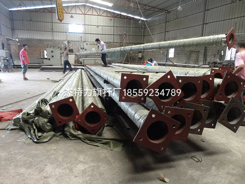 杰特力-旗桿生產(chǎn)車間