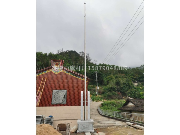 杰特力-村廟旗桿祖廟祠堂旗桿